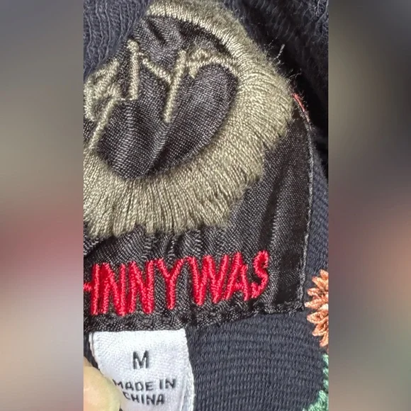 Johnny Was Navy Brooke Cardigan size M - Picture 7 of 8